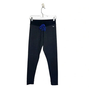 PINK Victoria’s Secret Essential Leggings Dark Gray Drawstring Small Women’s